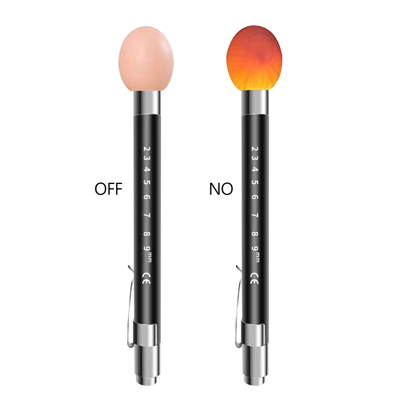 Egg candler incubator egg tester high intensity cool LED light candling lamp rechargeable monitor embryo development