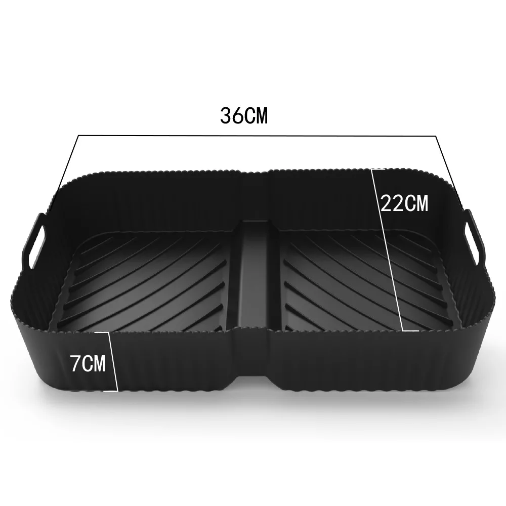 Reusable Silicone Air Fryer Tray and Cooking Utensils Set