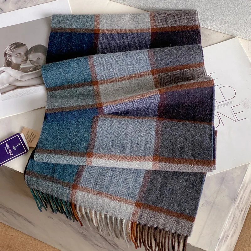 52 blue and gray plaid