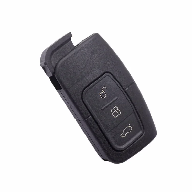 Cocolockey 3 Buttons Smart Remote Key Shell Case Fob For Ford Focus Mondeo Galaxy S-Max Car Key Card High Quality Uncut Blade