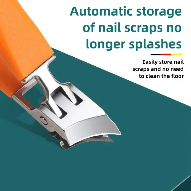 Special Anti-splash Nail Clippers Large Size ABS Toenail Cutter Diagonal Pliers Manicure Tools Household  Nail Clipper 3