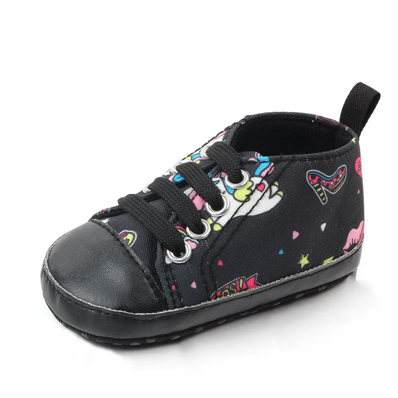 Baby canvas shoes, baby walking shoes, baby shoes home shoes soft soles non-slip indoor toddler canvas