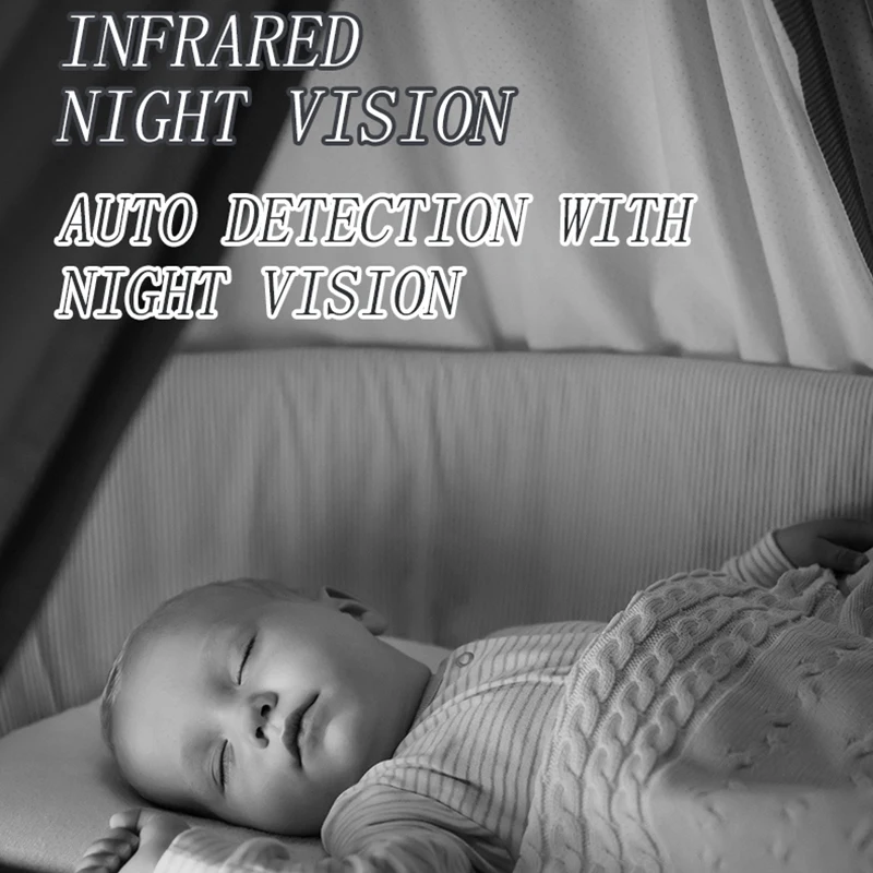 Robot Camera WIFI Mini Cameras 2MP IP Indoor Cam Wireless PTZ Monitor Audio Video Security Surveillance 1080P Night Vision