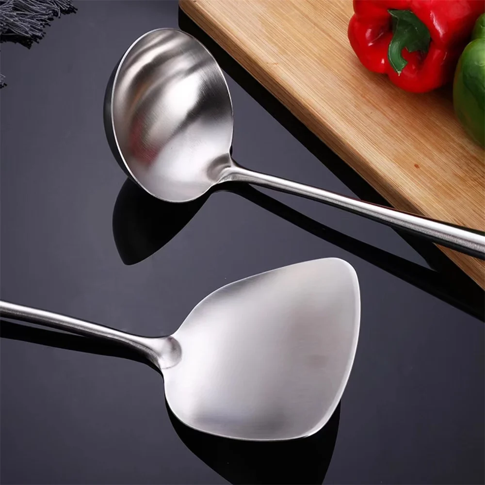 Kitchen Utensils Set Wok Spatula Ladle