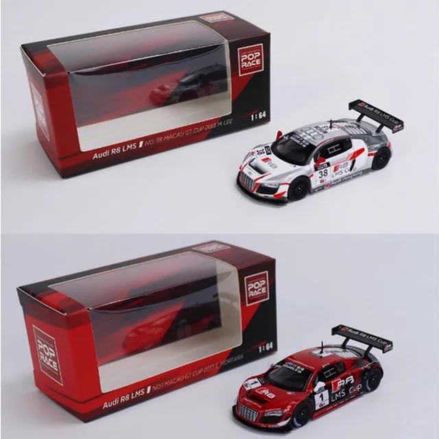 POP RACE 1/64 Audi R8 LMS EVA RT Proto Type-00 X Works [PR64-R8-