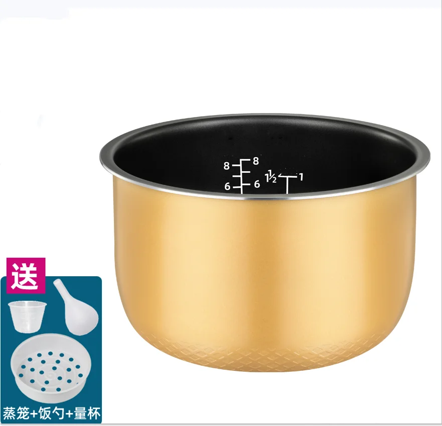 

Universal electric rice cooker bowl for Midea 3L 4L 5L non-stick pan rice cooker liner pot 1pc