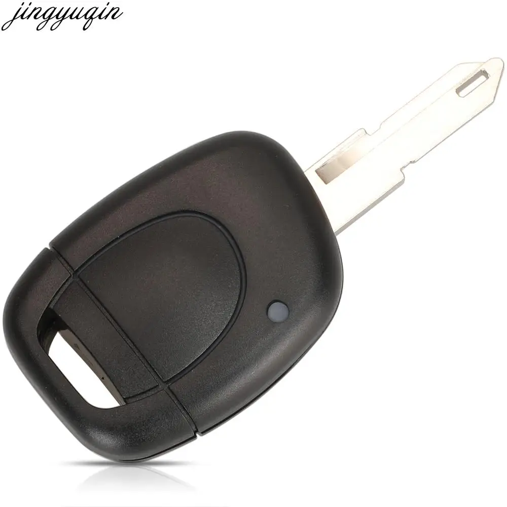 Jingyuqin Remote Car Key Case Shell For Renault Clio II 2001-2008 Symbol 2011 Kangoo 2002-2004 NE72 VAC102 No Battery Holder key case car key shell car remote key car key key shell