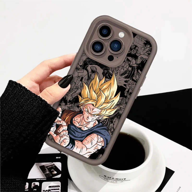 thumbnail image 1 of Funda de teléfono con diseño de Dragon Ball, carcasa con forma de ojo de Son Goku para Apple iPhone 15, 14, 13, 12, 11, XS, XR, X Pro Max Plus, 1 of 5