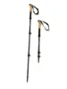 FX-Aluminum Alloy Outdoor Walking Stick with Cork Handle, 3 Section External Lock, Telescopic, Portable, Mountaineering, FSTAR 2