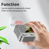 ZOYI Digital Smart Socket Tester Voltage Test Socket Detector US/UK/EU Plug Ground Zero Line Phase Check Rcd NCV test 2