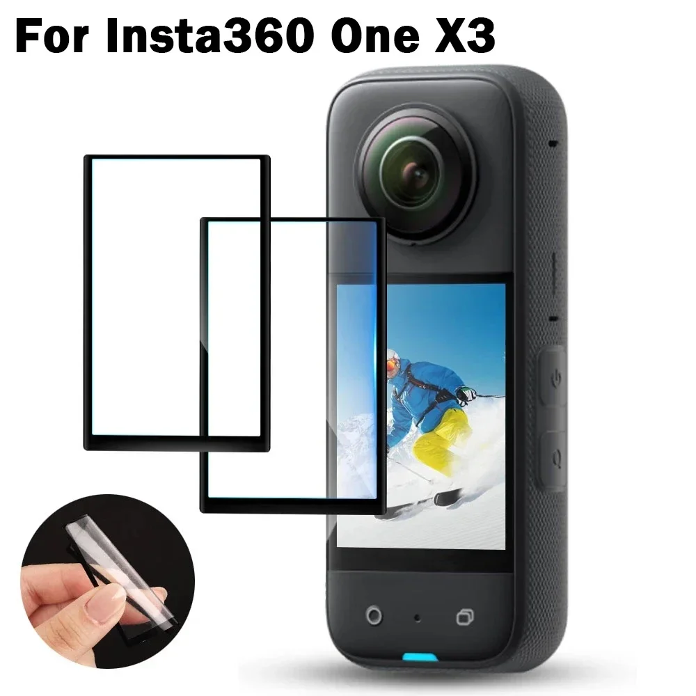 Premium 3D Curved Screen Protector Film for Action Video Cameras (1-5 Pieces)