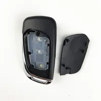 1ชิ้นเปลือกกุญแจรถ VVDI รีโมท KD เคสกุญแจแบบพับได้เคสครอบผิวนอกแบบกุญแจสำหรับ KD xhorse VVDI TY90รีโมทแทนที่เปลือกกุญแจ 2