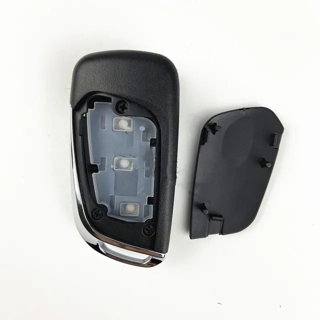 1ชิ้นเปลือกกุญแจรถ VVDI รีโมท KD เคสกุญแจแบบพับได้เคสครอบผิวนอกแบบกุญแจสำหรับ KD xhorse VVDI TY90รีโมทแทนที่เปลือกกุญแจ 2