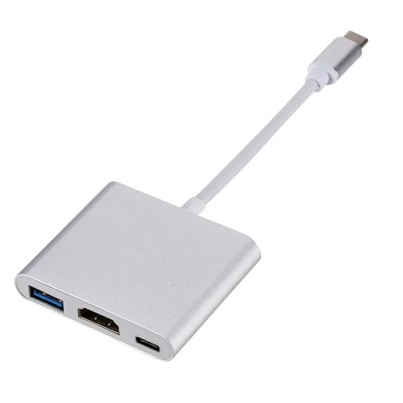Multi-Function USB-C Hub with HDMI and USB 3.0 Charging Port