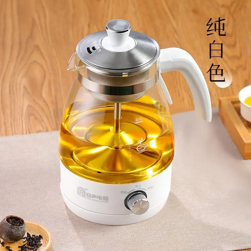 1L Electric Kettle Heat-resistant Glass Tea Infuser Pot With Filter