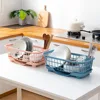 1pc kitchen bowl and plate drain rack, hollow drain, base separation, selected materials, multifunctional storage 1