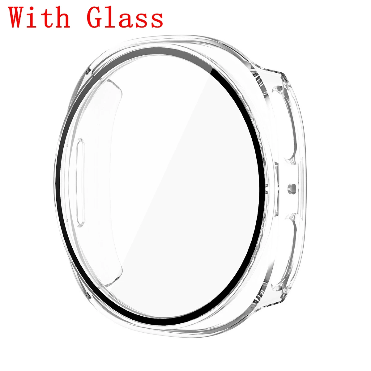 Stylish Diamond Hollow Protective PC Case for Smartwatch - No Glass