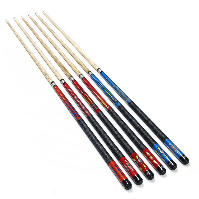 1/2-PC Ash Wood Shaft 13mm 57inch Snooker Billiard Pool Cue Stick 1