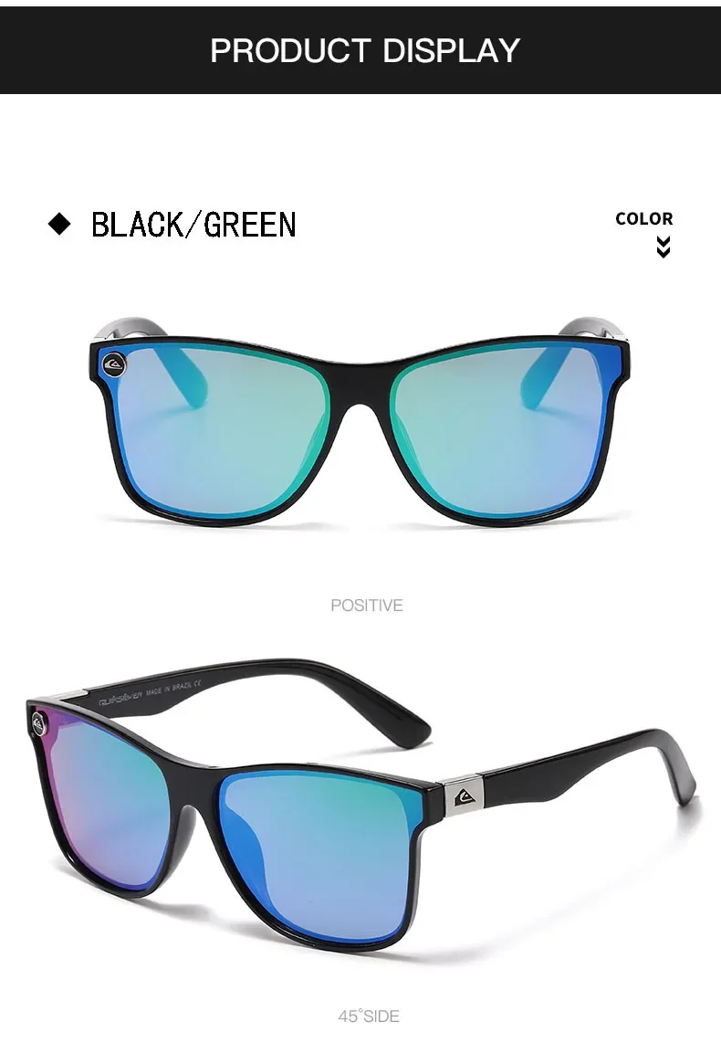 عارضة ترتدي نظارات شمسية في ضوء ساطع