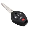 Wholesale New Uncut Blade 4 Button Car Remote Key Case Shell Housing w Blade Fob for Mitsubishi Outlander 2008-2013