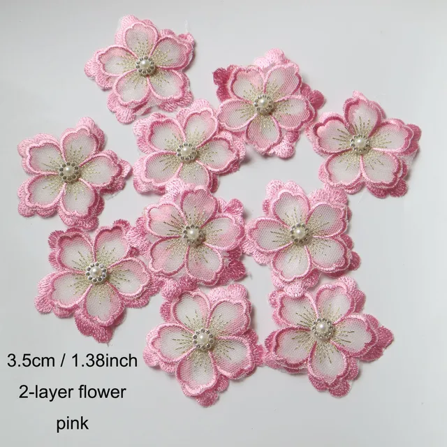 16 Patch Ricamo Fiore In Pizzo Dorato - Termoadesive O Da Cucire, 8 Stili, Per Vestiti E Fai-Da-Te