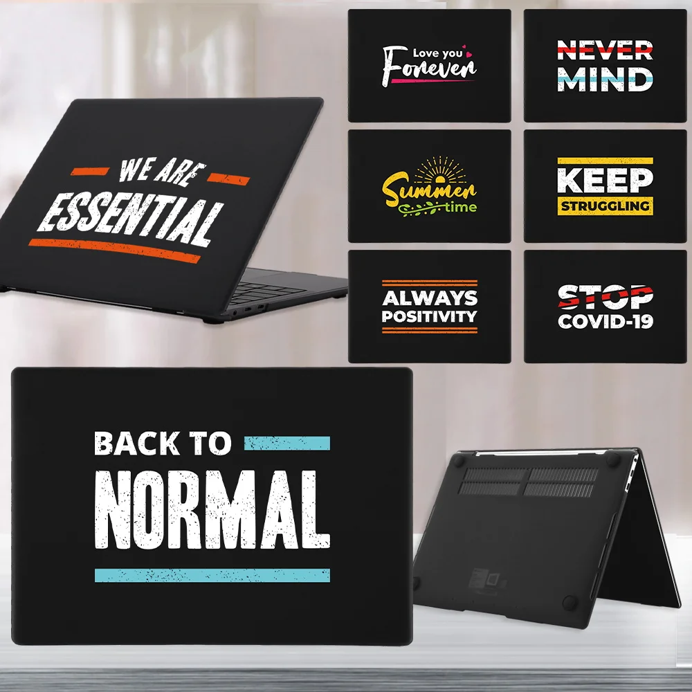 Custodia Per Laptop Opaca Stampa Frase Per Huawei Honor Magicbook 14 15/Honor Magicbook Pro 16.1/X14 X15 Custodia Cover In Plastica