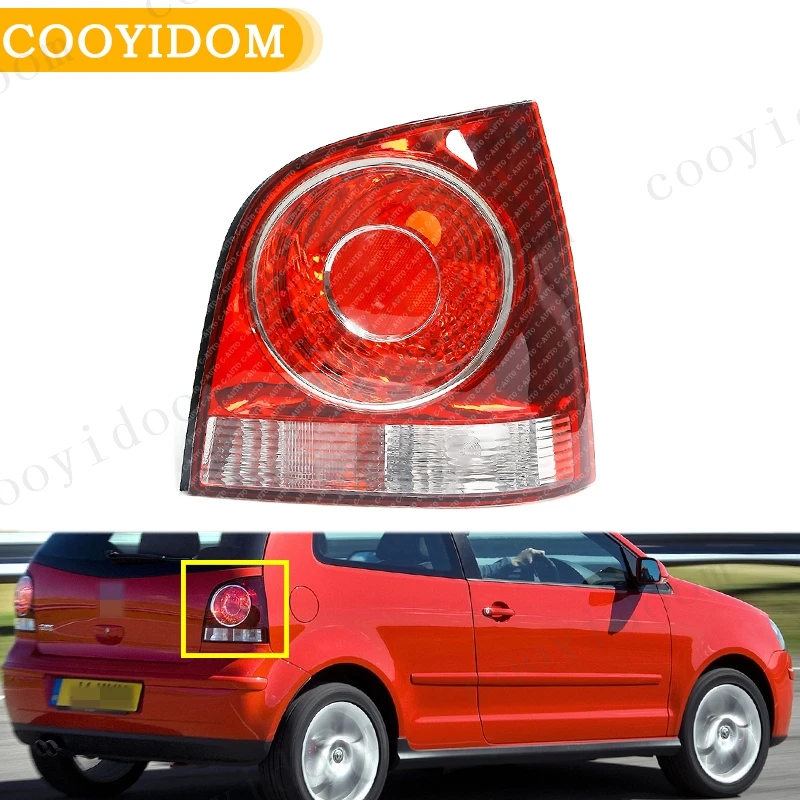 

Rear Tail Light Lamp Housing Brake Lamp tailLight For VW POLO 9N 9N3 Hatchback 2005 2006 2007 2008 2009 2010 NO Bulbs