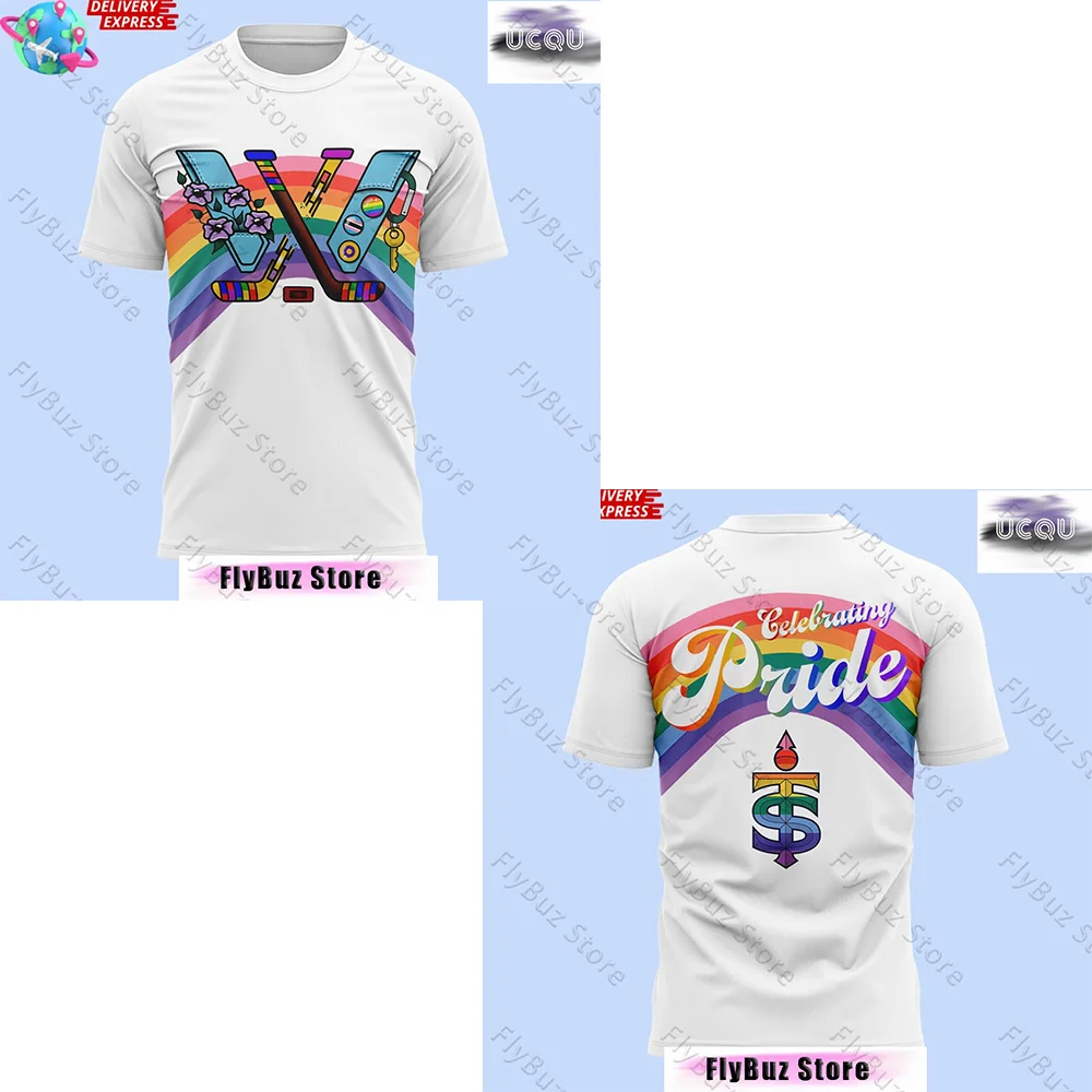 New Toronto Sceptres Celebrating Pride Men T-Shirt Fashion Street Quick-Drying Training Suit T-Shirt Children Adult