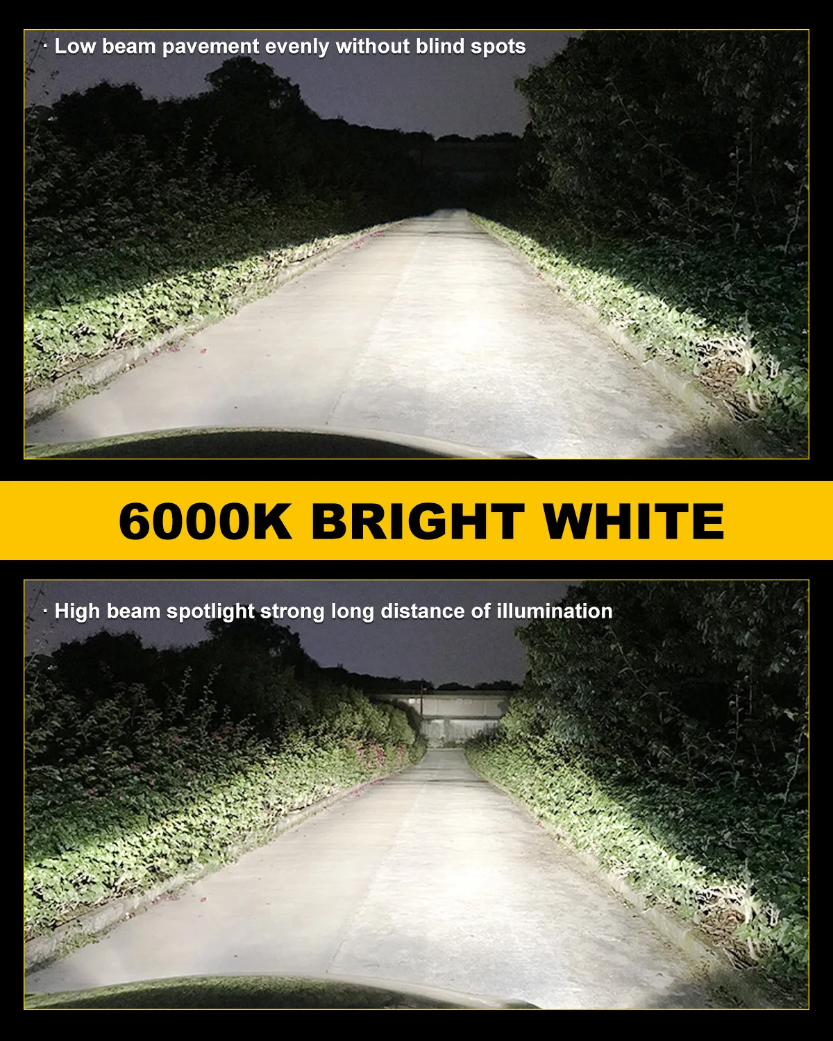 2x 9012 HIR2 LED Car Headlight Bulb Canbus 80W 16000LM 6000K White Front Fog Lights Super Bright For Chevrolet Chevy 2011~2017