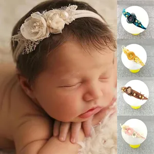 Baby Photo Headbands Newborn Photography Props Infant Shooting Headwear Headdress Baby Girl Hairband