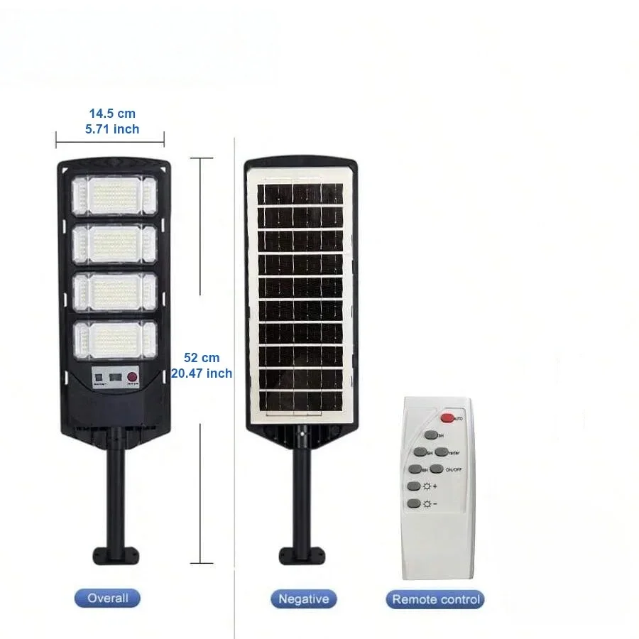 ตัวเลือกสินค้า ไฟ LED โซลาร์เซลล์ 48 ล้านลูเมน สว่างไกล 10,000 วัตต์