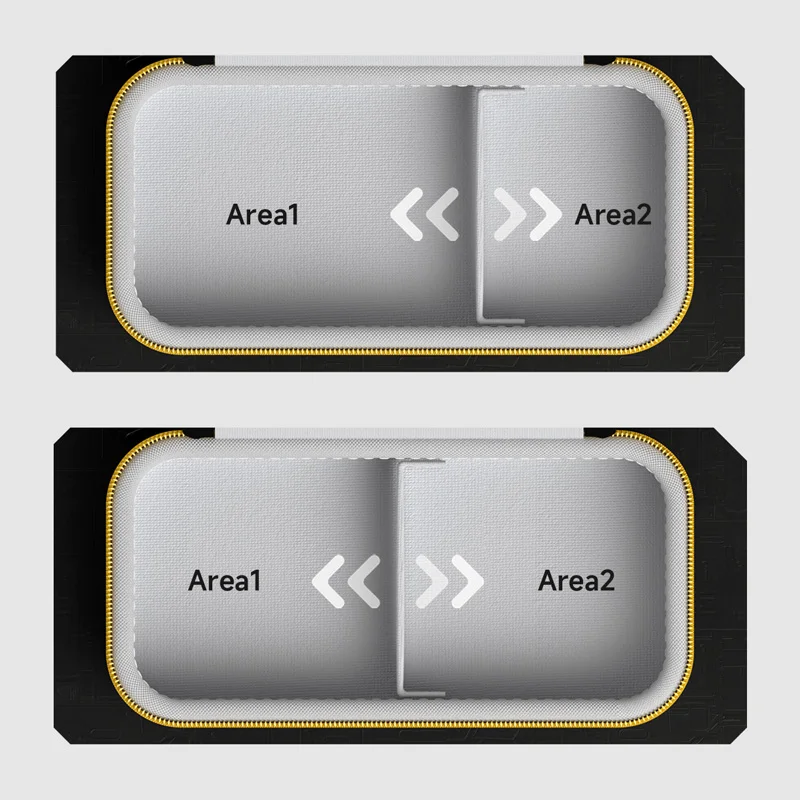 Hagibis Electronic Organizer Traveling Case Bag EVA Hardshell PU Portable Carrying Pouch for Mouse Charger Cables Accessories