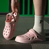 Women Clogs Summer Women Sandals Thick Bottom Home Slides Soft EVA Dry Wedges Platform Garden Shoes Beach Sandals Home Slippers 5