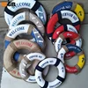 20-40cm Welcome Aboard Nautical Life Lifebuoy Ring Boat Wall Hanging Mediterranean Style Bar Window Background Wall Home Decor 1