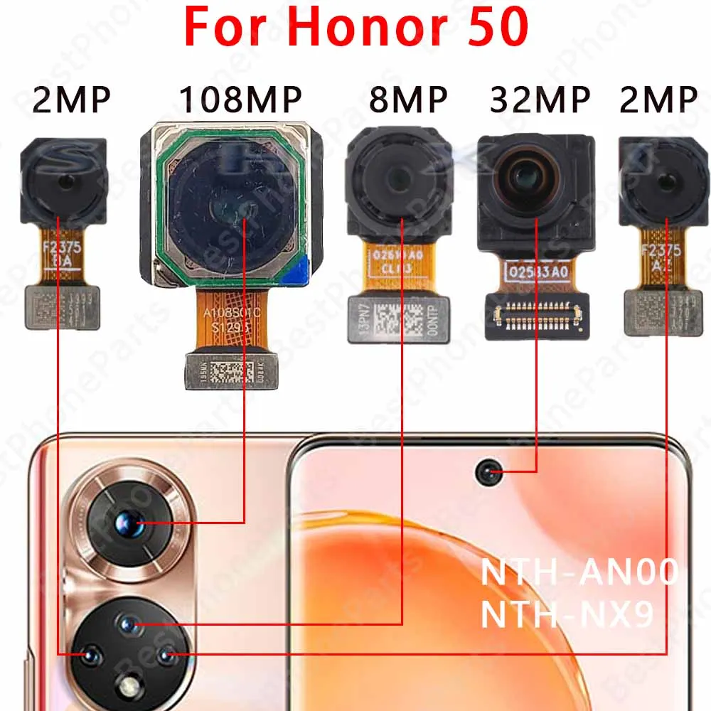 Dual Front and Rear Camera Module for Huawei Honor - Replacement Spare Parts