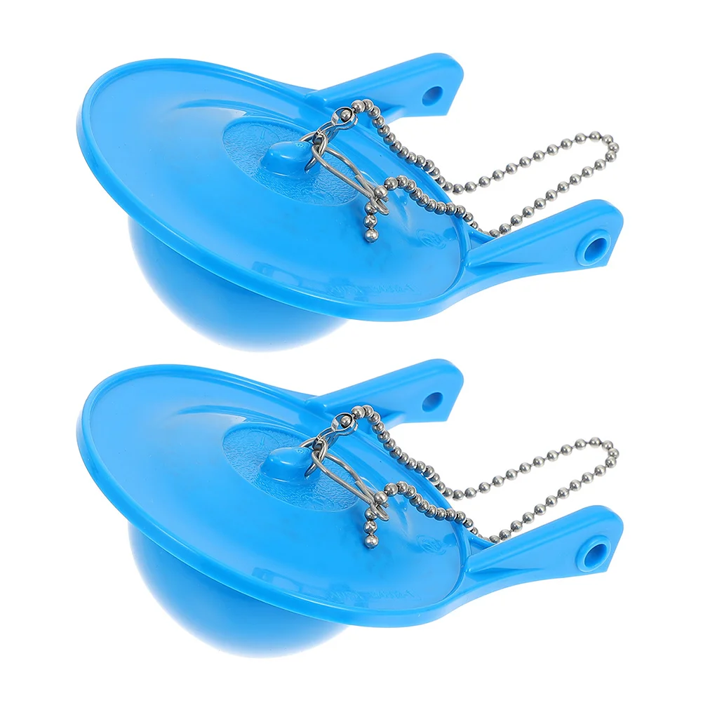 

2 Pcs The Chain Toilet Seat Repair Kit Flapper Clap Cover Parts Replacement 3 Inch