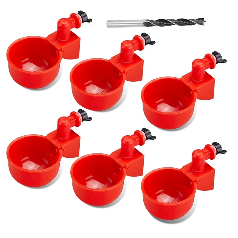Automatic Chicken Waterer Kit For Poultry Filling Waterer Poultry Drinking Bowl For Chicken