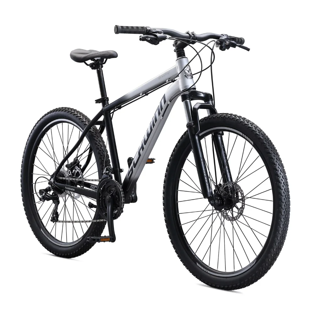 

2023 Новый Schwinn 27,5 дюйма Мужской горный велосипед AL Comp, серый, 21 скорость