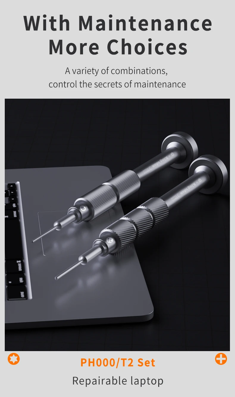 Magnetischer Präzisions-Schraubendreher Mini-Reparaturwerkzeug für iPhone Samsung Tablet etc. Reparatur-Handwerkzeuge PH000/T2/Y0.6/P2 Bestseller – Detail 13