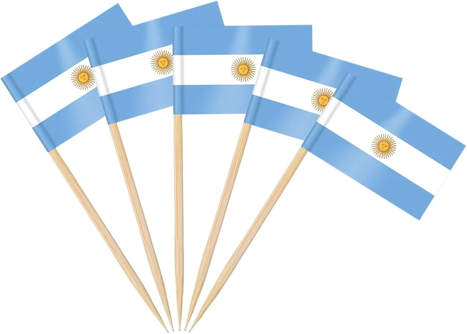 Divers Drapeaux Réalistes De Cure-dents Français Souvenir De La France