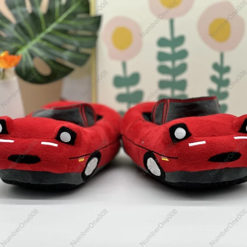Cross-border new product Miata Slipper Plush Mazda sports car plush slippers, home slippers