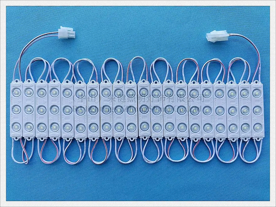 220V 110V LED Light Module for Sign 1.8W SMD 3030 3 led IP65 76mm*15mm Super Bright Each Module can Cut no Need of Transformer