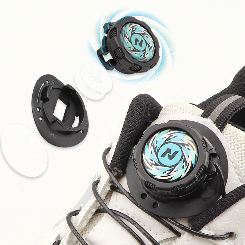 

1Pair No Tie Shoe Lace Swivel Buckle Shoelaces For Sneaker Quick Release Adjustable Buckle Shoestring Accessories For Kids Adult
