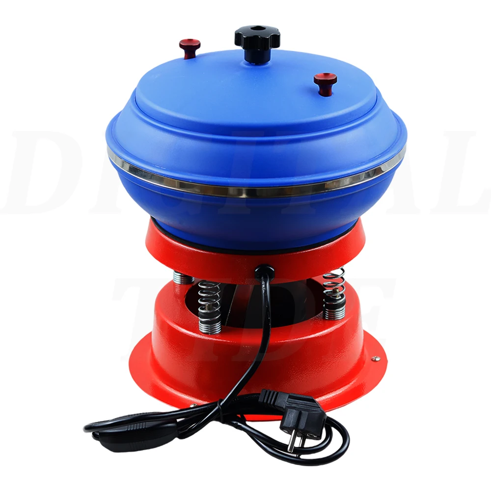 Tumbler Vibrating Polishing Machine 3.5L Capacity For Metal Jewelry Vibratory Po