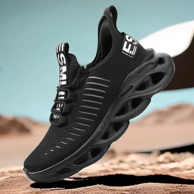 Chaussures de course unisexes en maille respirante pour hommes et femmes, baskets décontractées pour enfants, chaussures de sport légères pour la famille, chaussures de plein air assorties 5