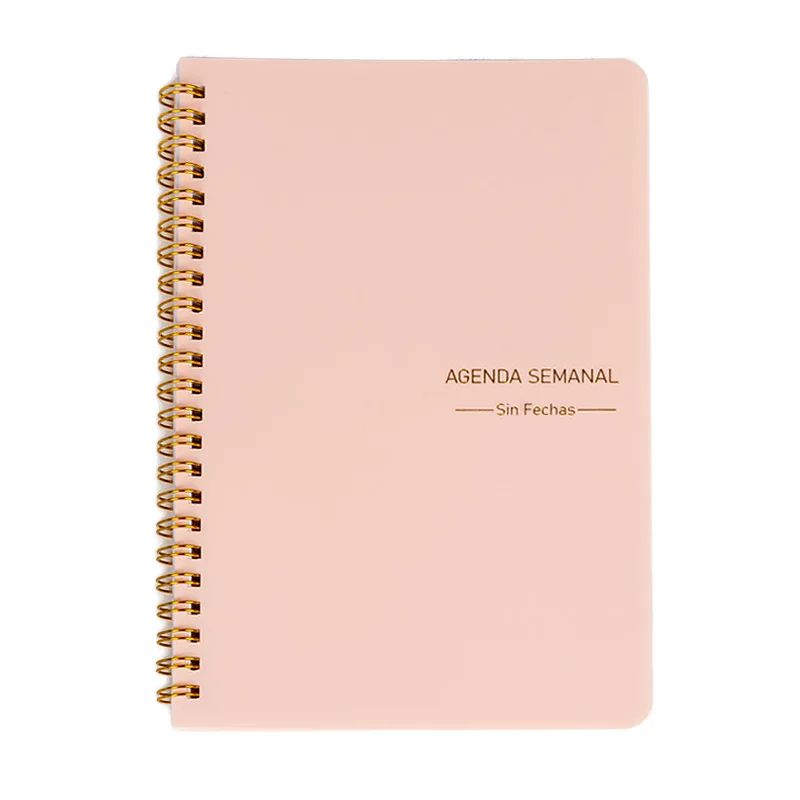 A5 Agenda Planning Notebook Cover Design