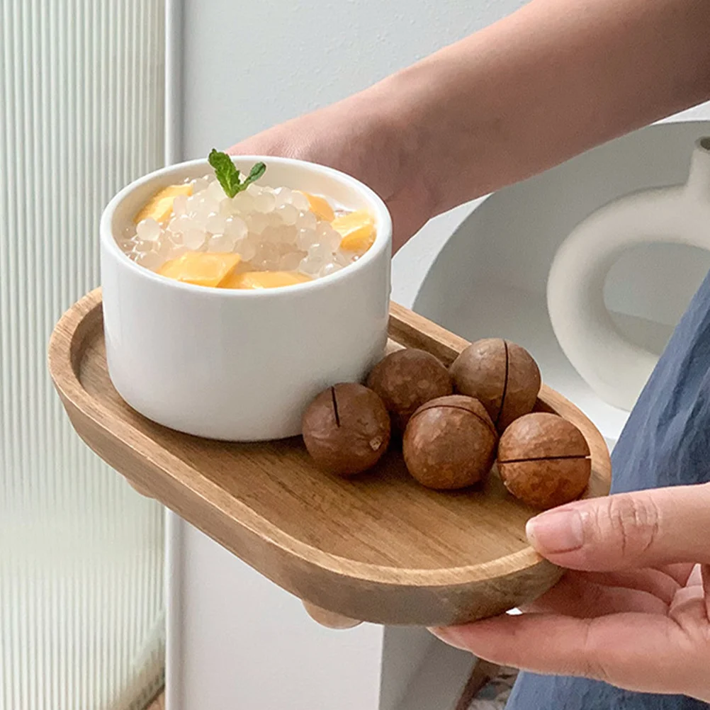 

Wooden Serving Tray Wood Platter Wooden Serving Platter Desktop Wood Aromatherapy Key Plate