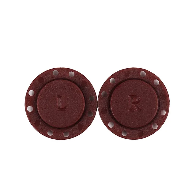 A pair Invisible Magnet Button for Sewing Supplies Jacket Cardigan Concealed Buckle Handwork Clothing Decoration Craft Supplies wine red