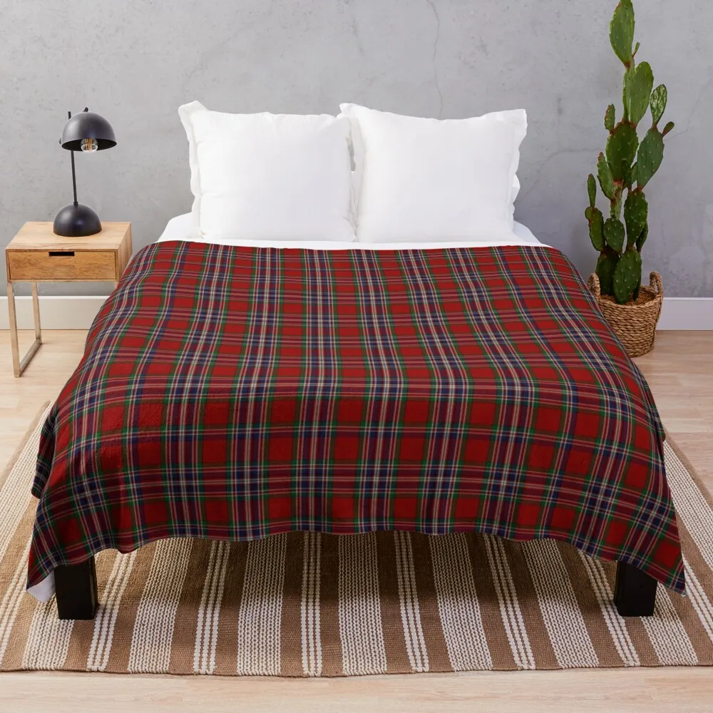 Macfarlane Clan Tartan (Mcfarlane) Coperta Da Tiro Coperte Decorative Per Bambini Soffici Di Lusso