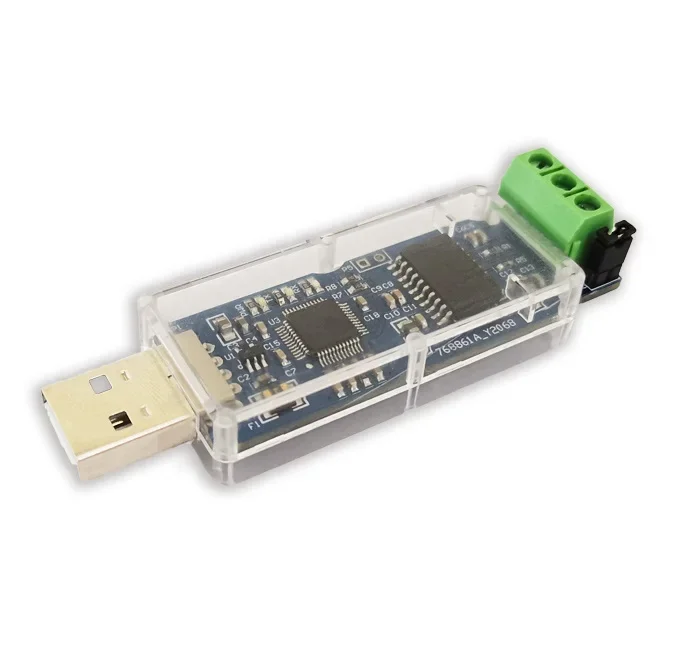 

Модуль ADM3053 с USB на CAN, изоляционная версия, помощник отладки шины CAN с корпусом